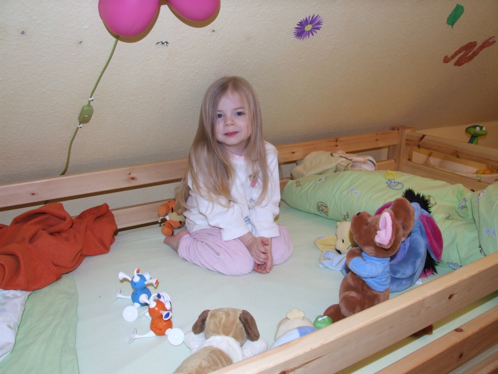 Clara im Begruessungskreis