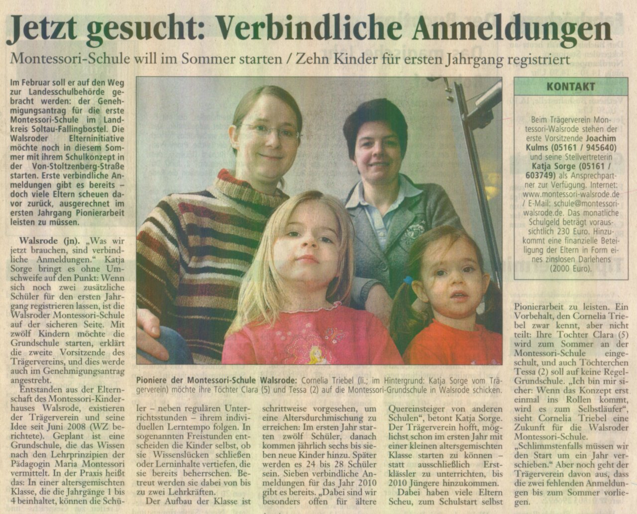 Zeitungsartikel