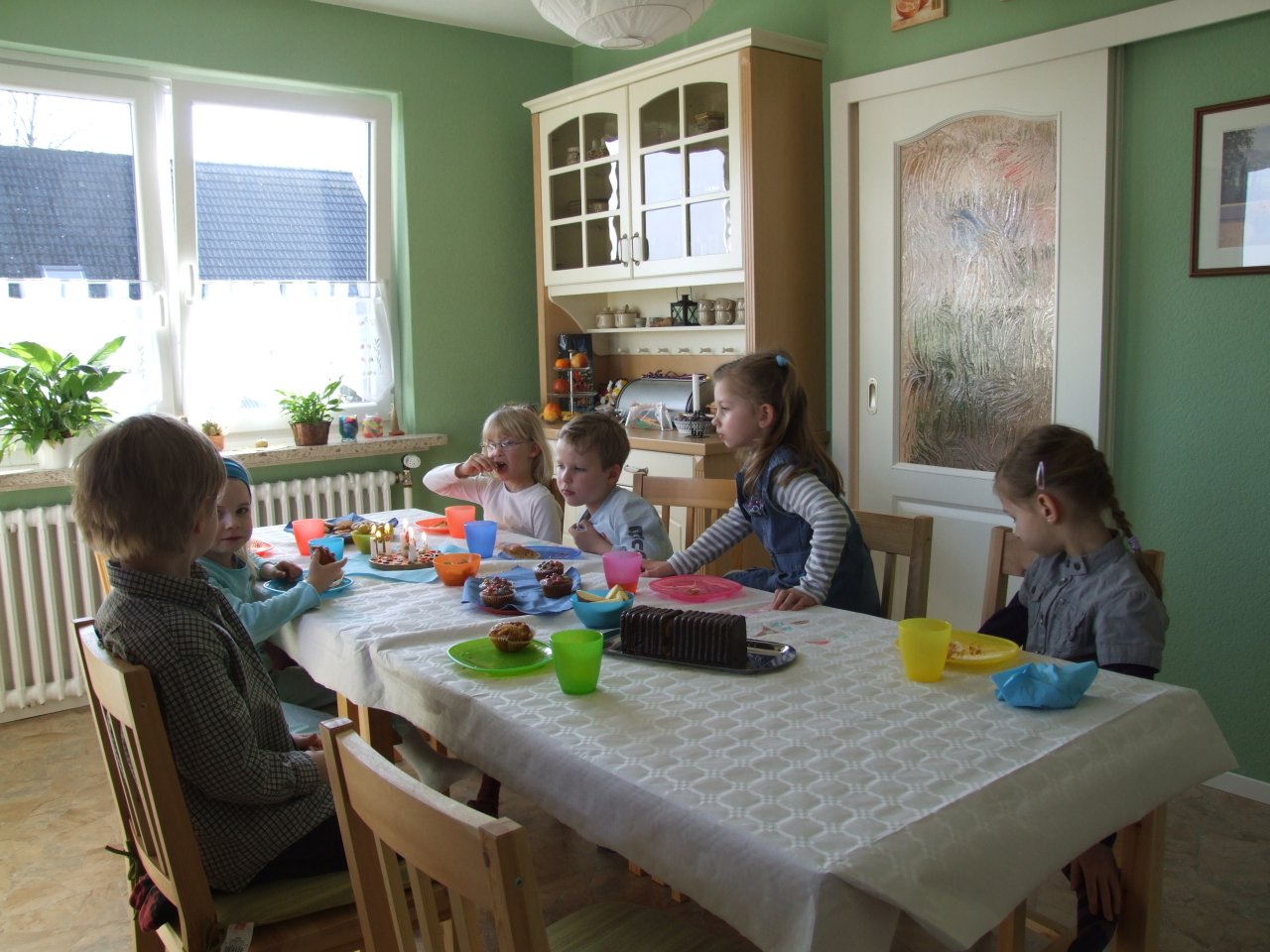 Kindergeburtstagstafel