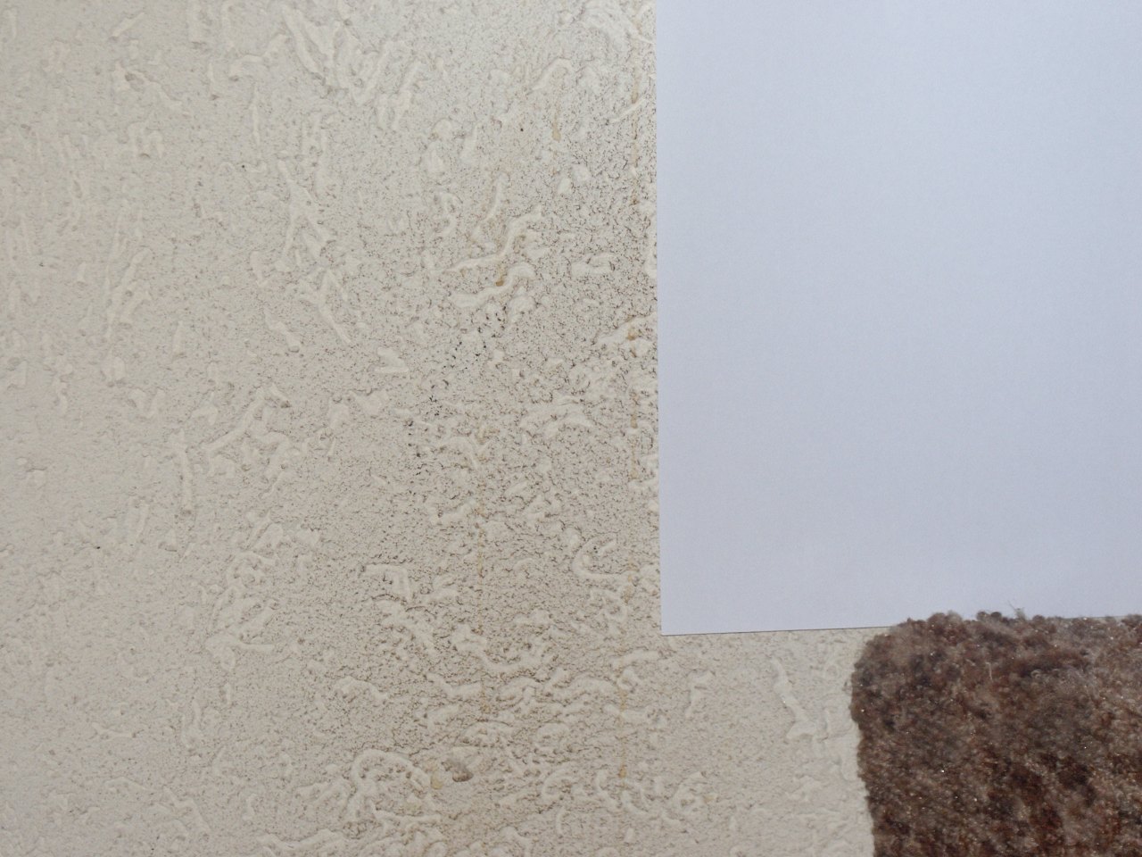 Flurwand vorher