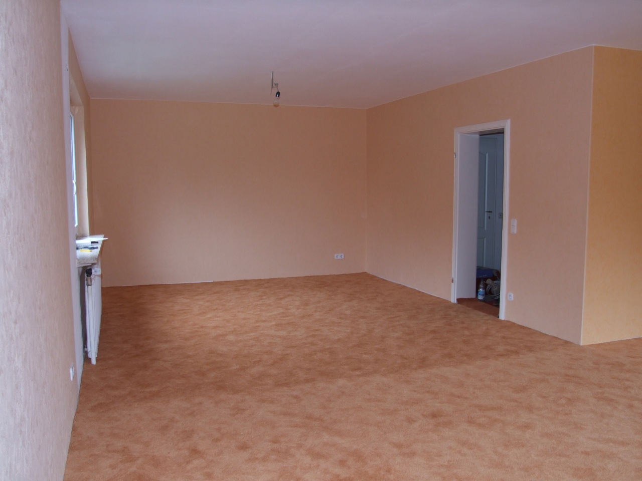 Esszimmer in Bauphase 2