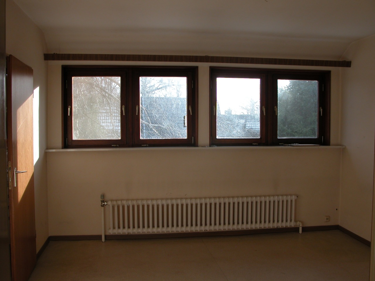 Schlafzimmer in der Bauphase 1