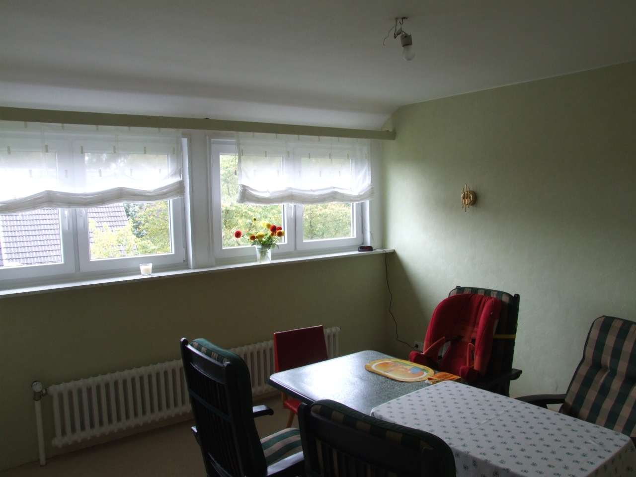 Schlafzimmer in der Bauphase 3