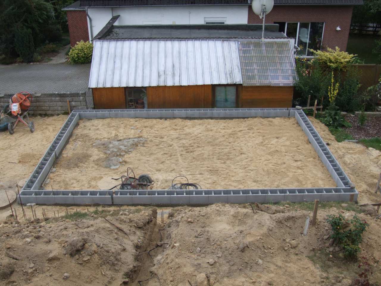 Garagenmauersteine