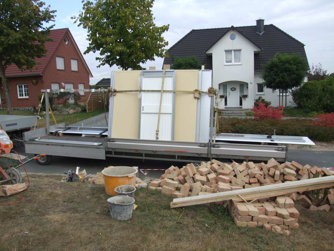 Garagenanlieferung