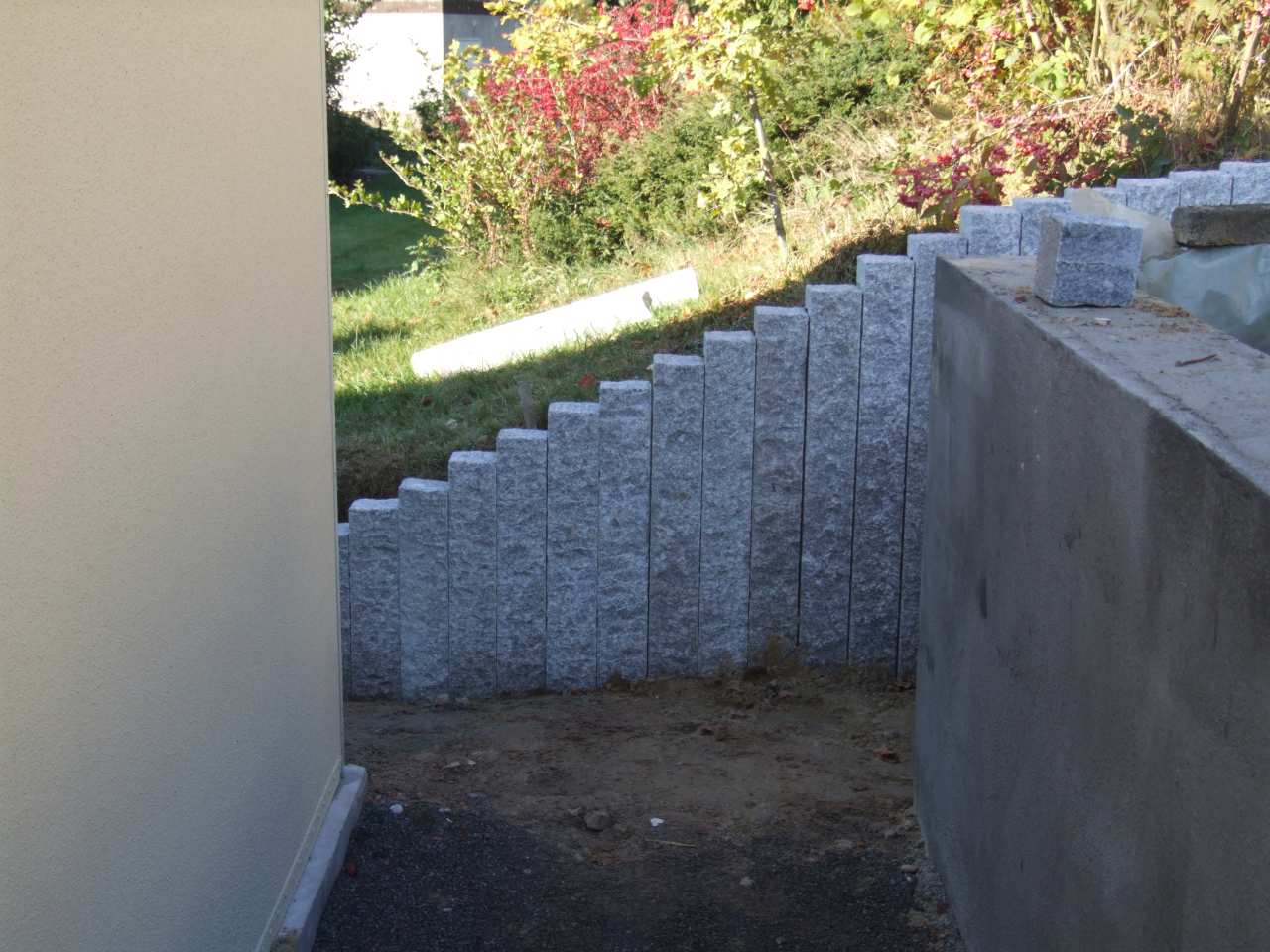 Palisadeneinfassung